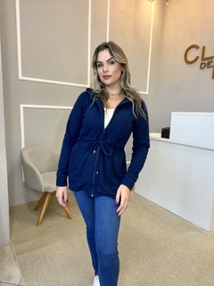 Imagem do Parka fleece soft marinho