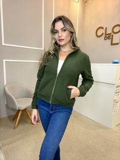 Jaqueta fleece soft militar G