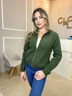 Jaqueta fleece soft militar G - Closet de Luxo