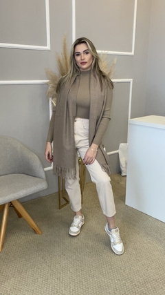 Calça Myft mom bege - loja online