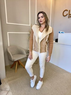 Casaco Anselmi camel P - comprar online