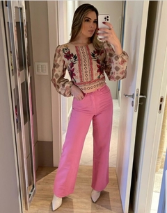 Blusa Gatabakana Boho Areia - loja online