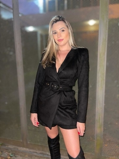 Vestido Amarante Alfaiataria Preto P na internet
