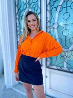 Camisa MYFT Laranja Fluor P