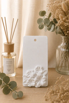 Tag Aromático Con Flor - comprar online