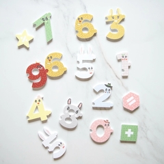 Numeros Set Agua - tienda online
