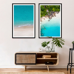 Díptico Playa -02- - comprar online