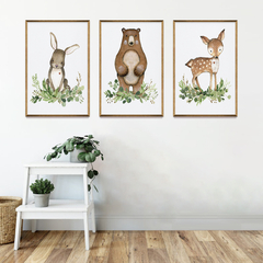 Tríptico Baby Animals -02- - comprar online