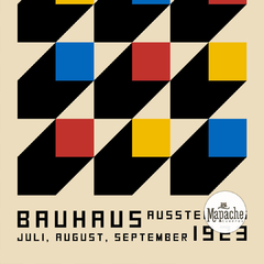 Díptico Bauhaus -01- - comprar online