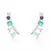 Brinco Ear Cuff Pedraria Colors