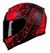 Capacete Axxis Eagle Breaking Preto Vermelho
