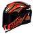 Capacete Axxis Eagle Power Gloss Black Orange Grey