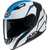 Capacete HJC CS-15 Sebka Azul Branco
