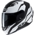 Capacete HJC CS-15 Sebka Preto Branco