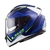 CAPACETE LS2 STREAM EDGE AZUL E BRANCO