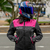 Combo Capacete Axxis + Jaqueta Race Tech Feminina