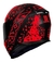 Capacete Axxis Eagle Breaking Preto Vermelho - comprar online