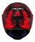 Capacete Axxis Eagle Breaking Preto Vermelho na internet