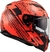 Capacete LS2 FF320 Stream Lava Preto Laranja na internet
