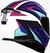Capacete Axxis Eagle Power Gloss Branco Roxo Tifany - RACEBOX CONCESSIONÁRIA SUZUKI