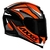 Capacete Axxis Eagle Power Gloss Black Orange Grey - loja online