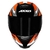 Capacete Axxis Eagle Power Gloss Black Orange Grey