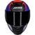 Capacete Axxis Eagle Tecno Matte Azul Preto Vermelho