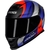 Capacete Axxis Eagle Tecno Matte Azul Preto Vermelho - comprar online