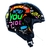 CAPACETE NORISK ORION FREE BLACK/ ORANGE