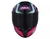 CAPACETE ASX DRAKEN COUGAR BRILHO PRETO PINK TIFFANY - comprar online