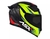CAPACETE ASX EAGLE RACING ATTACKER BRILHO PRETO GRAFITE AMARELO - comprar online