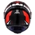 CAPACETE ASX EAGLE RACING DIAGON BRILHO PRETO GRAFITE VERMELHO - RACEBOX CONCESSIONÁRIA SUZUKI