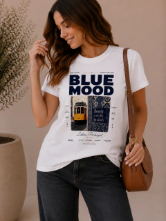 Remera Blue Mood