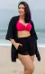 Kimono Saída de Praia Preto na internet
