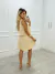 Macaquinho-Vestido Débora - Nude - comprar online