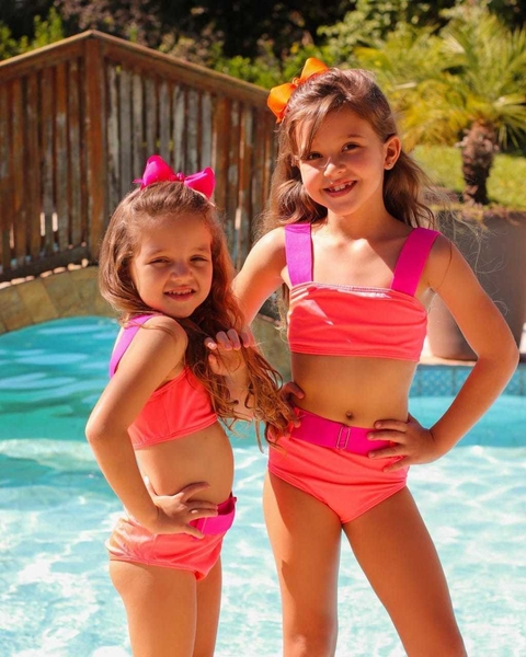 Biquíni Infantil Sereia Aperol Hotpant