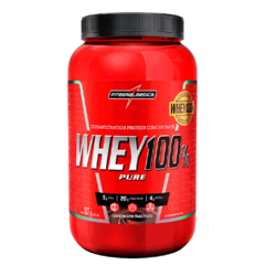 WHEY 100% PURE (907G) INTEGRALMÉDICA na internet