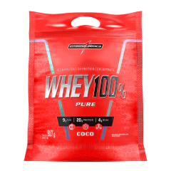 WHEY 100% PURE REFIL (907G) INTEGRALMÉDICA - loja online