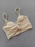 CROPPED CANELADO POWER MILENA - comprar online
