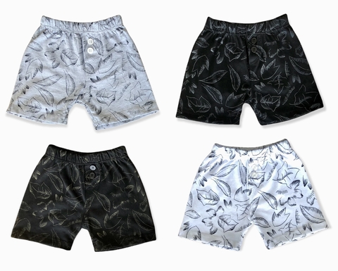 Short Floreado C/Botón