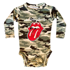 Body Manga Larga Rolling Camuflado