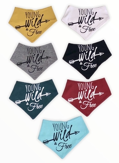 Babero Young, Wild & Free - comprar online