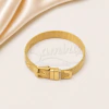 Pulsera Acero dorado DPU01