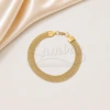 Pulsera Acero dorado DPU03