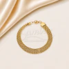 Pulsera Acero dorado DPU05