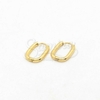 Argollas de Acero dorado LAA20 - comprar online