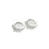 Argollas plateadas NAR1877 - comprar online