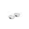 Argollas plateadas NAR2062 - comprar online