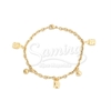 Pulsera Acero dorado NB1562