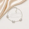 Pulsera de acero blanco NB2311